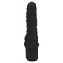 Wibrator gruby realistyczny penis czarny silikon 17 cm - 7