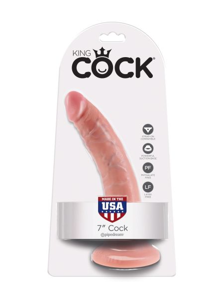 Dildo-COCK 7 INCH FLESH - 3