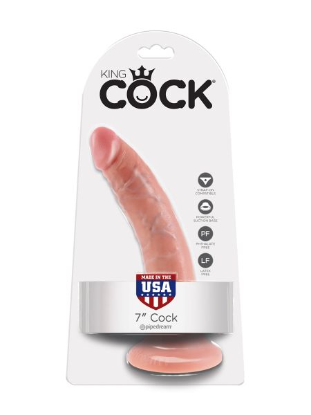 Dildo-COCK 7 INCH FLESH - 4