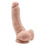 Dildo penis realistyczny jądra przyssawka 20 cm - 3