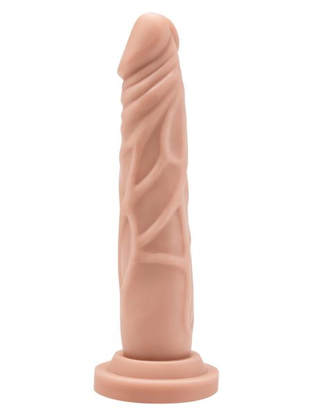 Dildo penis realistyczne grube żyły przyssawka 18cm - 2