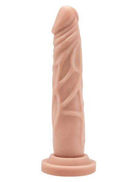 Dildo penis realistyczne grube żyły przyssawka 18cm