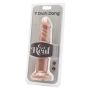 Dildo penis realistyczne grube żyły przyssawka 18cm - 4