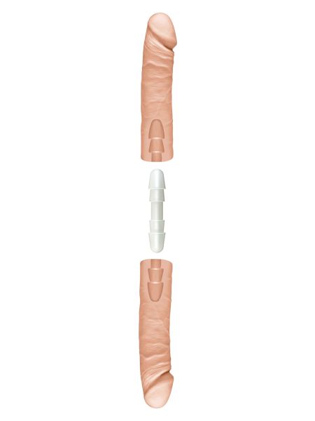 Dildo-THE DOUBLE D VANILLA 16 INCH - 4