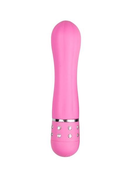 Ozdobny klasyczny wibrator mini sex masażer 11cm - 2