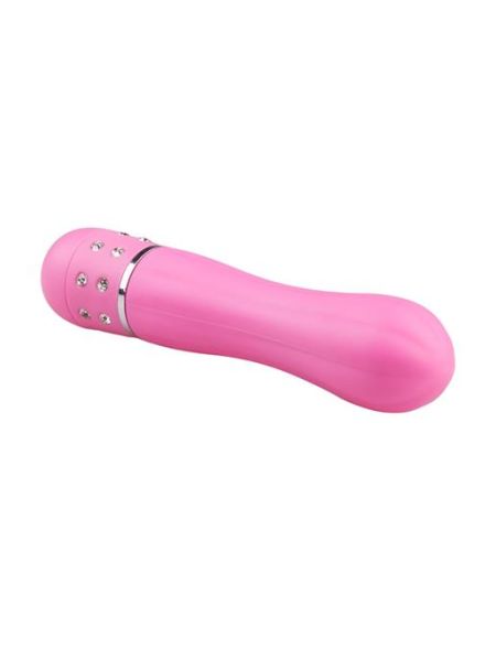 Ozdobny klasyczny wibrator mini sex masażer 11cm - 3