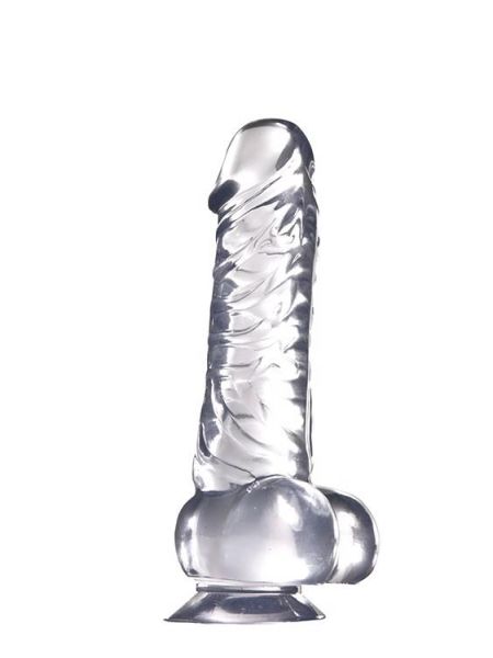 Dildo-JELLY JOY BRILLIANT CLEAR - 4