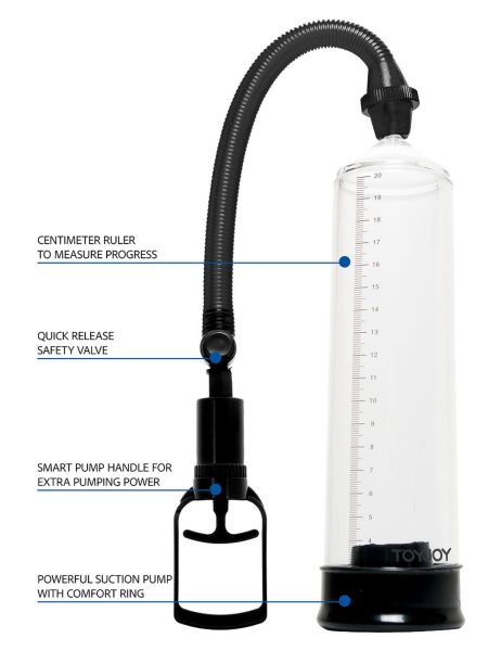 Pompka powiększająca erekcyjna do penisa próżniowa - 8