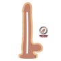 Dildo realistyczny penis z jądrami przyssawka 17cm - 6
