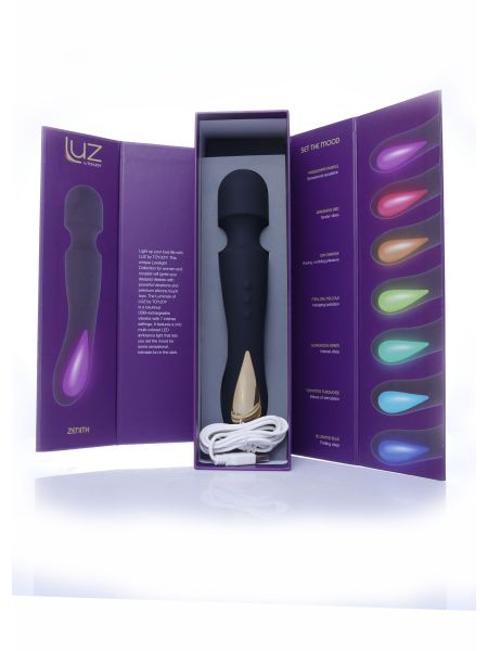 Masażer łechtaczki sex stymulator USB LED - 5