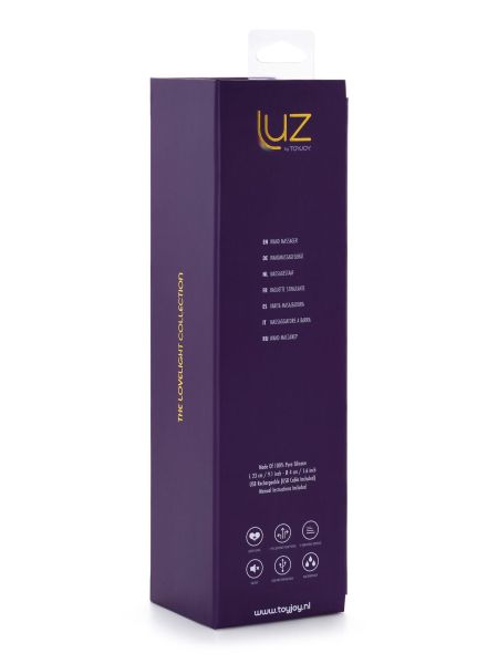 Masażer łechtaczki sex stymulator USB LED - 6