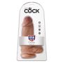 Dildo z mocną przyssawką gruby realistyczny penis - 3