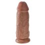 Dildo z mocną przyssawką gruby realistyczny penis - 5