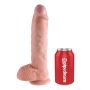 Miękkie dildo bardzo realistyczny wyżyłowany giętki penis - 4