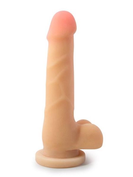 Bardzo realistyczne dildo wyżyłowany giętki penis - 4