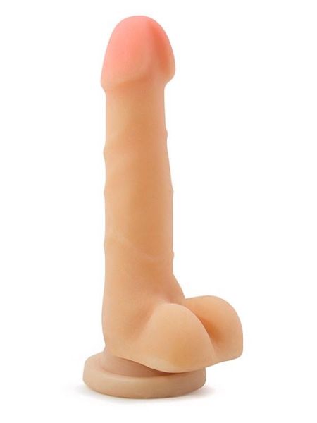 Bardzo realistyczne dildo wyżyłowany giętki penis - 5