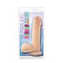 Sztuczny penis cielisty realistyczny miękki dildo 20 cm - 5