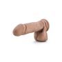 Dildo-AU NATUREL 8INCH SENSA FEEL DILDO LATIN - 8