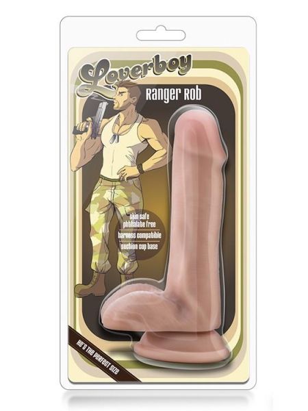 Dildo-LOVERBOY RANGER ROB VANILLA - 2