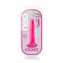 Dildo-NEO 6INCH DUAL DENSITY COCK NEON PINK - 5