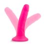 Dildo-NEO 6INCH DUAL DENSITY COCK NEON PINK - 7