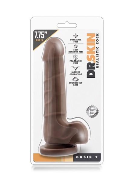 Dildo-DR. SKIN REALISTIC COCK BASIC 7INCH - 2