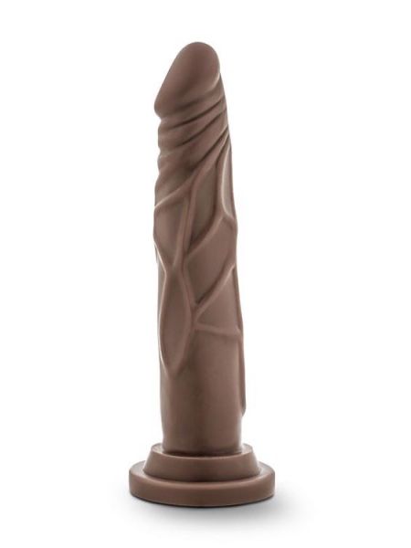 Dildo-DR. SKIN REALISTIC COCK 7.5 CHOCOLATE - 4