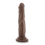 Dildo-DR. SKIN REALISTIC COCK 7.5 CHOCOLATE - 7