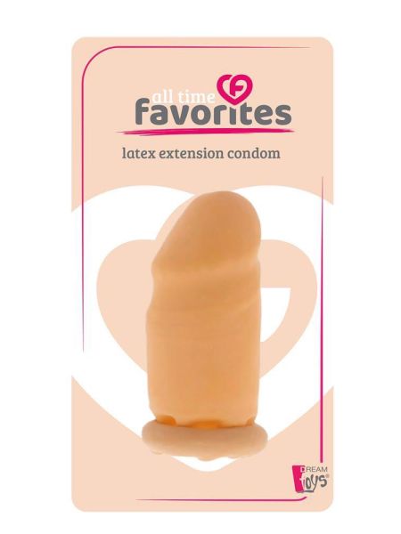 Stymulator-EXTENSION CONDOM