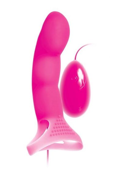 Stymulator-A&E G SPOT TOUCH FINGER VIBRATOR PINK - 3