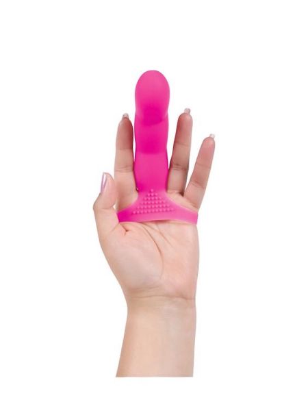 Stymulator-A&E G SPOT TOUCH FINGER VIBRATOR PINK - 5