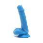 Sztuczny penis z przyssawką silikonowe dildo 15 cm - 2