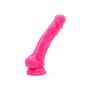 Sztuczny członek dildo z jądrami realistyczny 19cm - 2