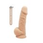 Dildo-DREAM TOYS REAL LOVE DILDO 8,5INCH FLESH - 3