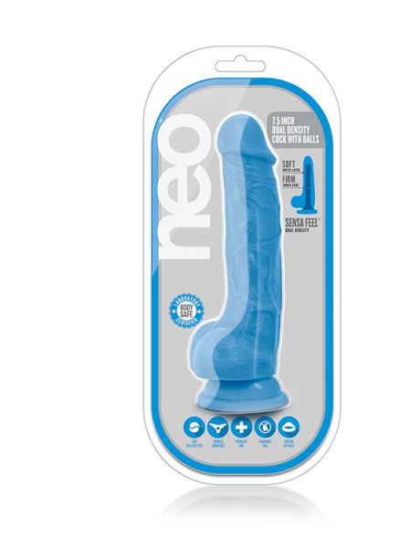 NEO 7.5INCH DUAL DENSITY COCK W. BALLS - 4