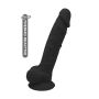 DREAM TOYS REAL LOVE DILDO 9INCH BLACK - 2