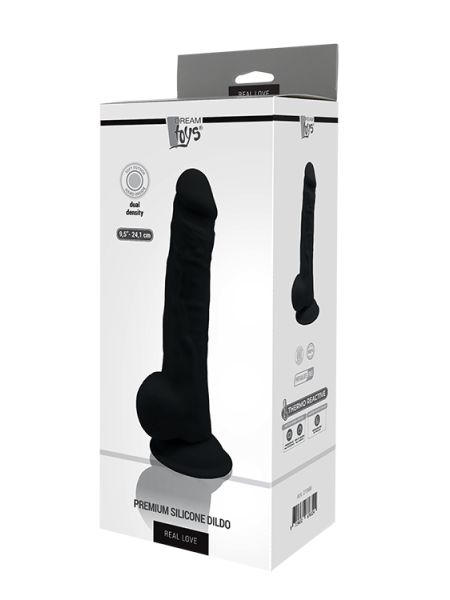 Realistyczne dildo penis naturalne członek z przyssawką 24cm