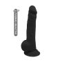 Realistyczne dildo penis naturalne członek z przyssawką 24cm - 4