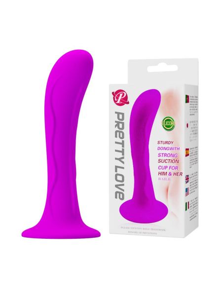 Korek analny przyssawka plug silikon prostata 13cm