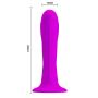 Korek analny przyssawka plug silikon prostata 13cm - 10