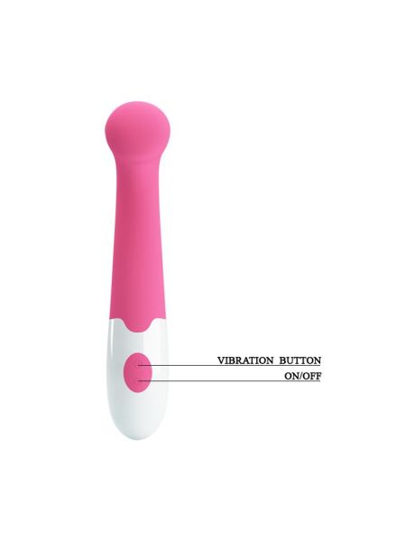 Wibrator sex stymulator do punktu G 30trybów 17cm - 6