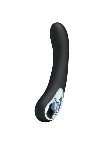 Klasyczny wygięty wibrator sex stymulator 19cm USB - 2