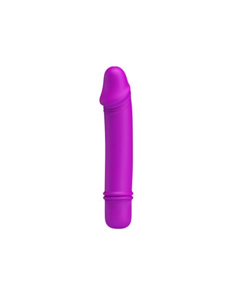 Mały realistyczny wibrator jak mini penis 12cm 10 trybów - 2