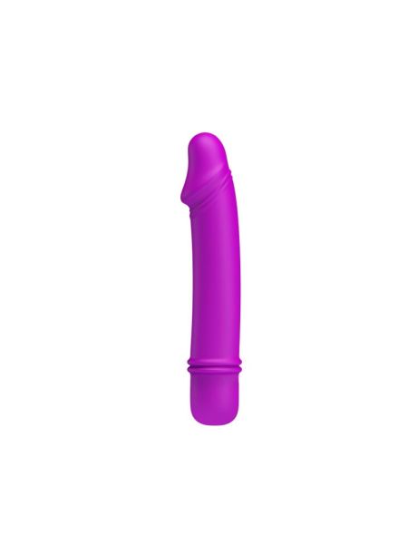 Mały realistyczny wibrator jak mini penis 12cm 10 trybów - 3