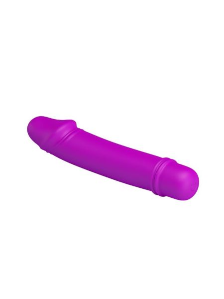 Mały realistyczny wibrator jak mini penis 12cm 10 trybów - 5