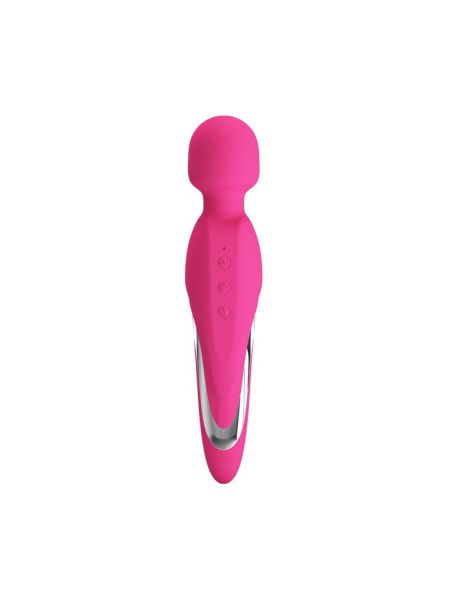 Masażer łechtaczki sex stymulator ogrzewany 7trybów 21cm - 4