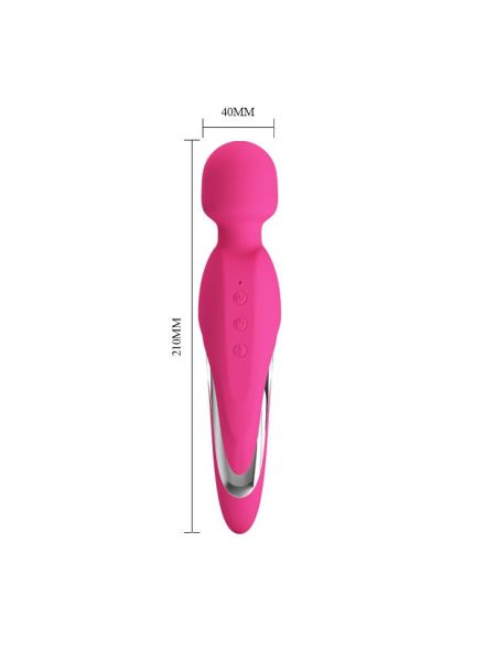 Masażer łechtaczki sex stymulator ogrzewany 7trybów 21cm - 7