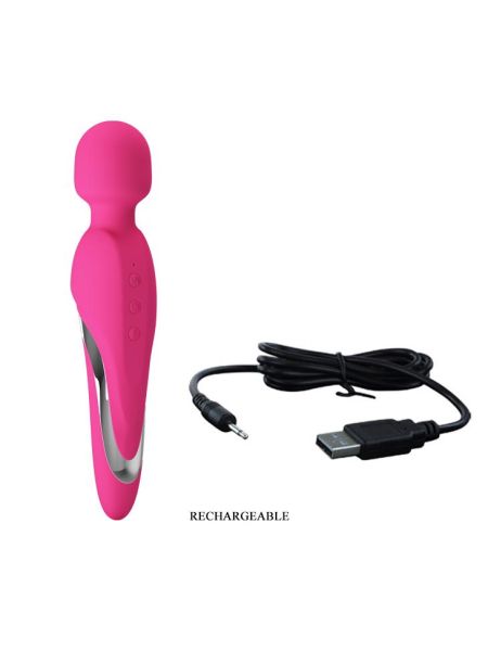 Masażer łechtaczki sex stymulator ogrzewany 7trybów 21cm - 10