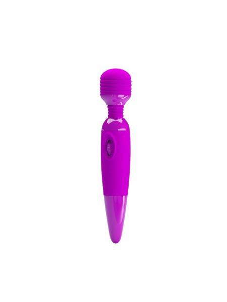 Masażer łechtaczki wand sex stymulator duży 25cm fioletowy - 3