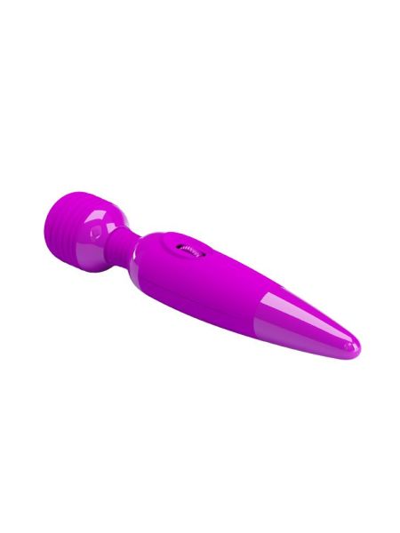 Masażer łechtaczki wand sex stymulator duży 25cm fioletowy - 4